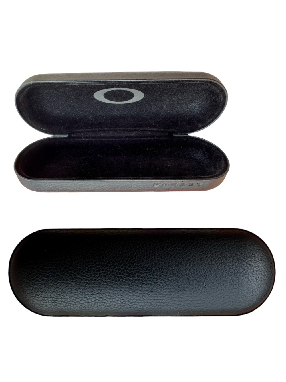 OAKLEY Black Eyeglass Sunglasses Clamshell Case 6.5” Oval